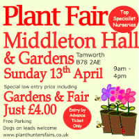 Middleton Hall Spring Plant Fair Middleton 2026