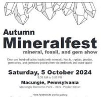 Autumn Mineralfest Macungie 2026