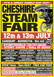 Cheshire Steam Fair Warrington 2026