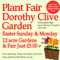 Dorothy Clive Garden Plant Fair Willoughbridge 2026