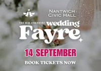 The Cheshire Wedding Fair at Nantwich Civic Hall Nantwich 2026